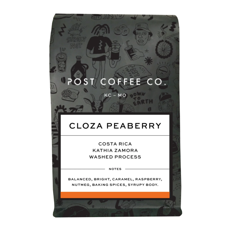 Costa Rica | Cloza Peaberry - Post Coffee Company